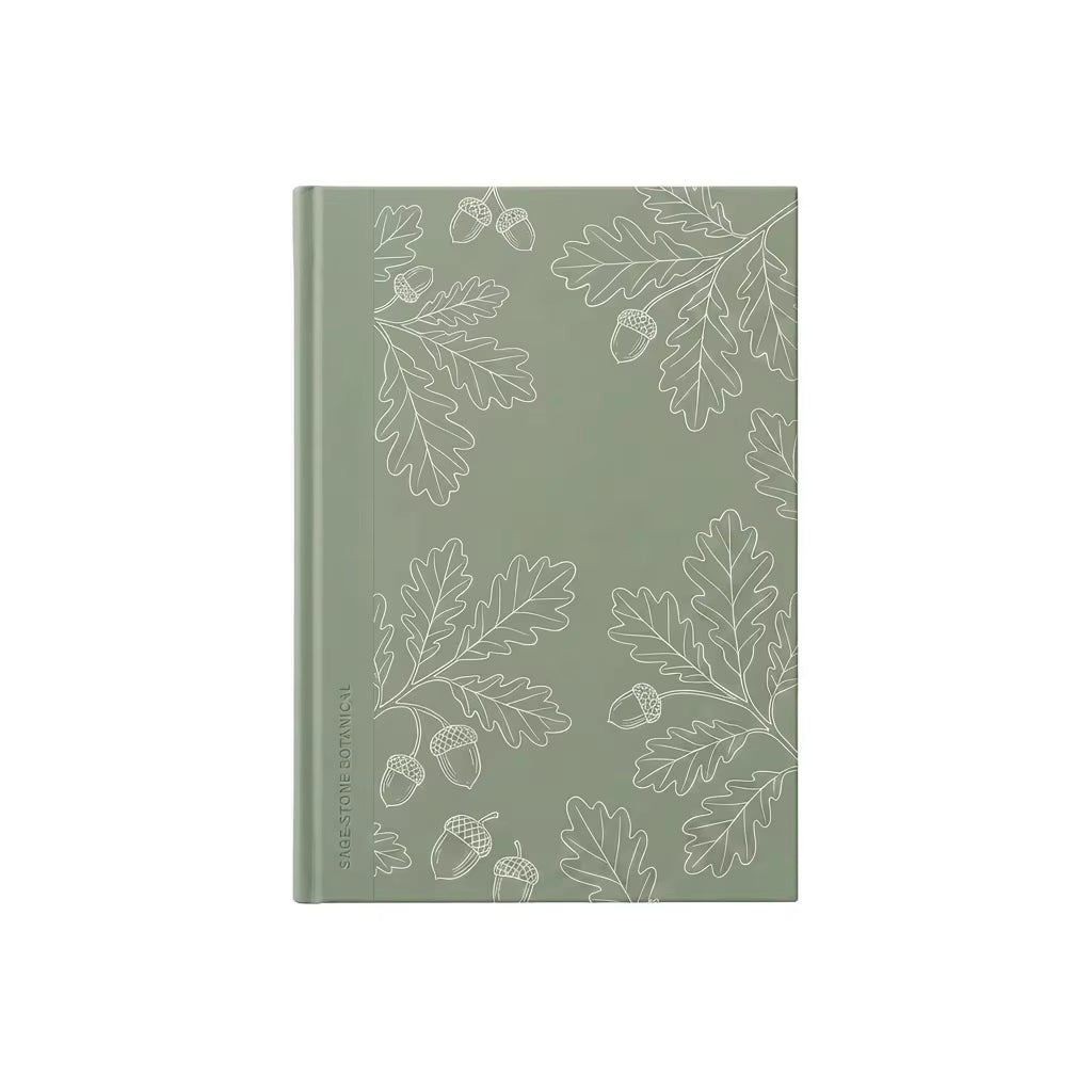 White Oak & Sage Hardcover Notebook