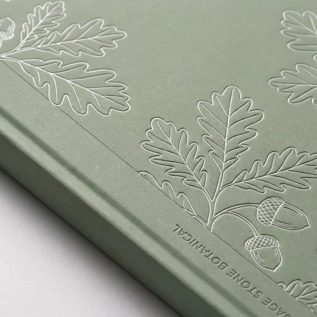 White Oak & Sage Hardcover Notebook