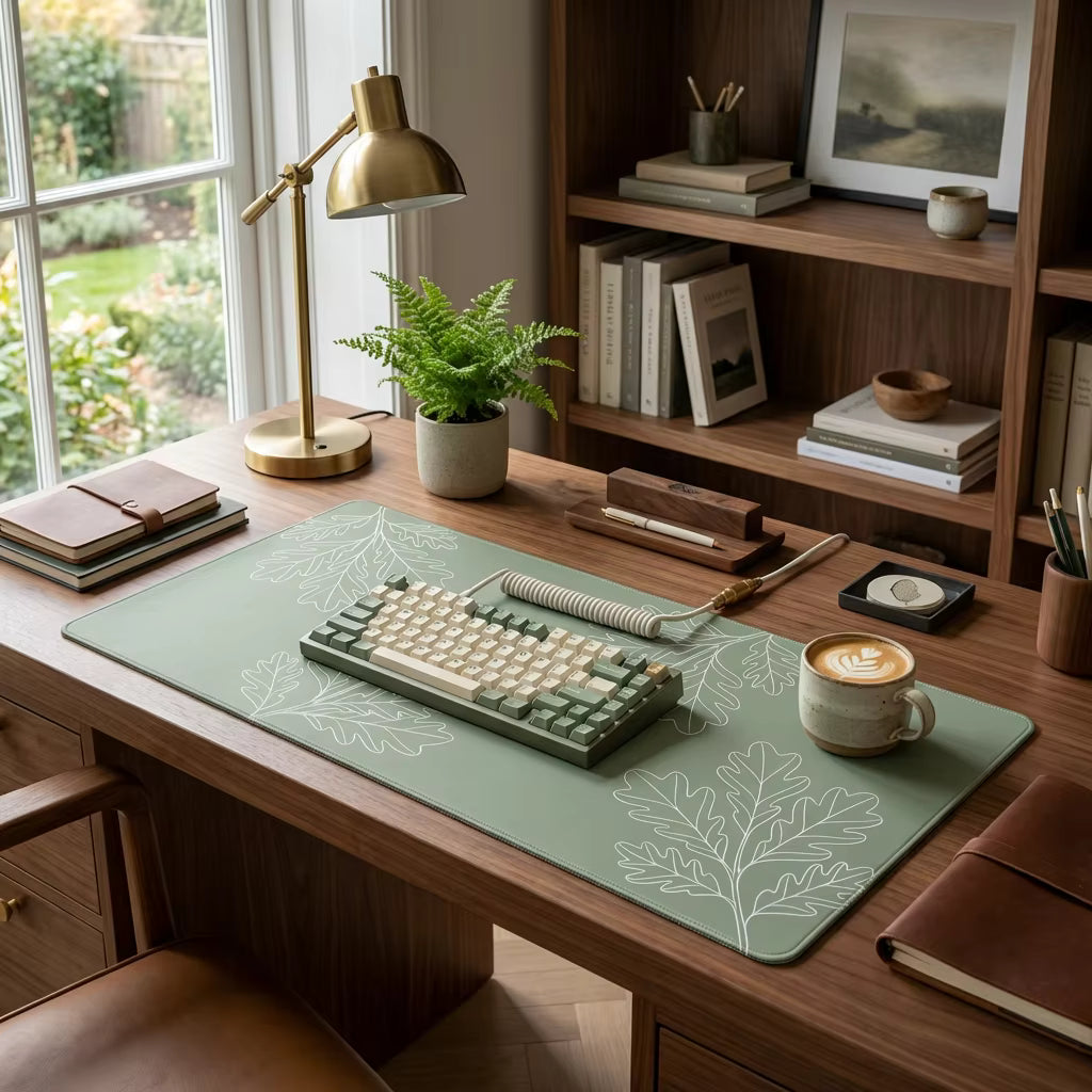 White Oak & Sage Desk Mat
