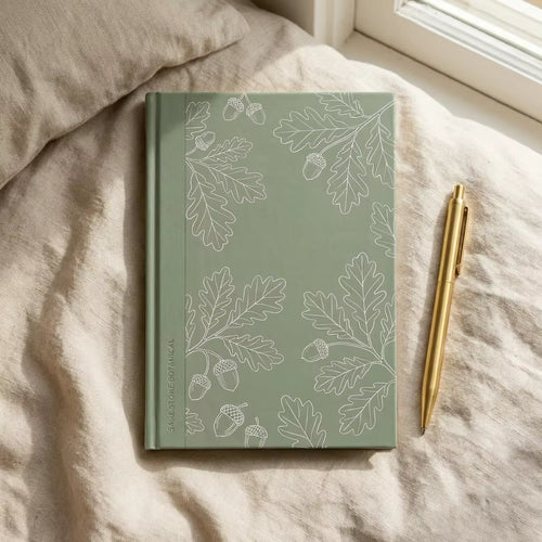 White Oak & Sage Hardcover Notebook